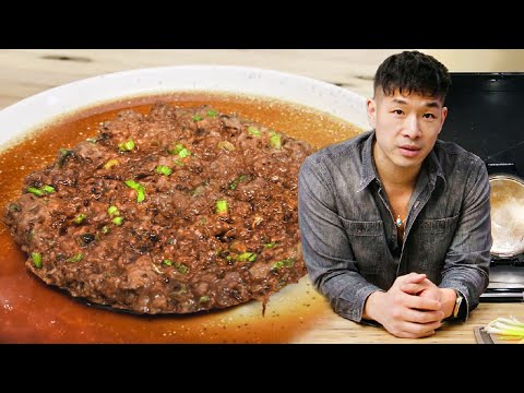 Fast, Healthy, & Tasty: Chinese Steamed "Meat" Patty (Yuk Beng)