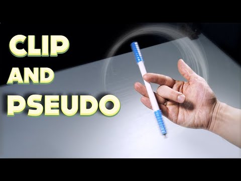 Sonic Clip and Pseudo Sonic / Pen Spinning trick tutorial