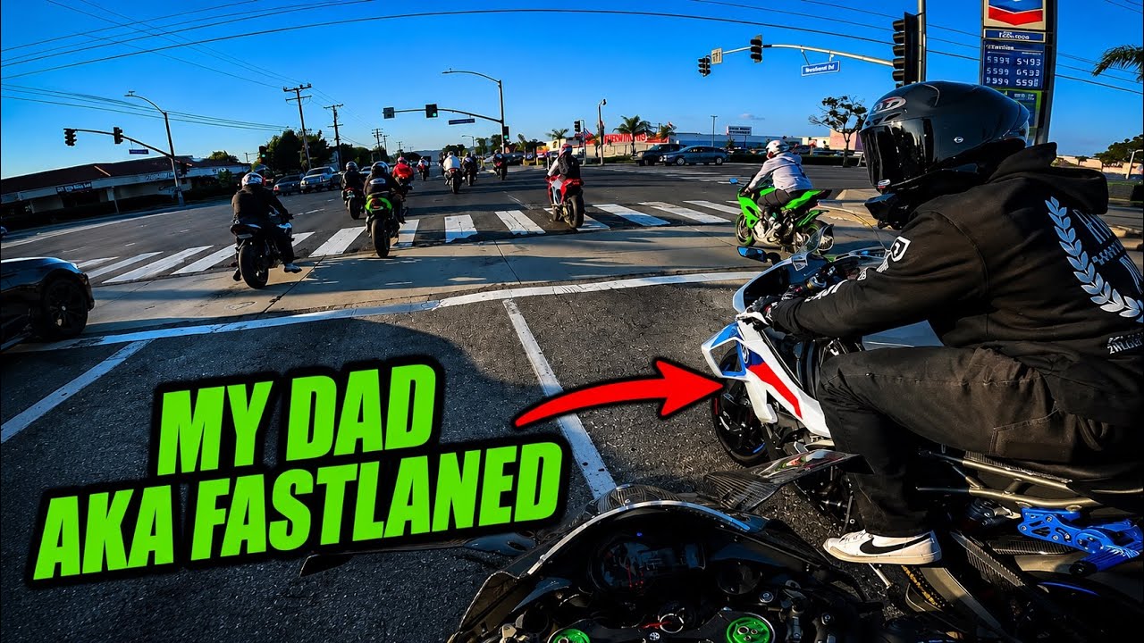 Ninja H2 & @FastLaneD Rides w/ 500+ Motorcycles