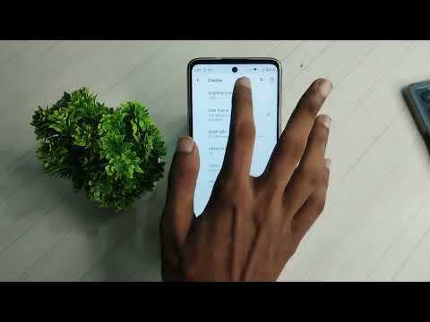 how to change brightness Motorola g40 fusion