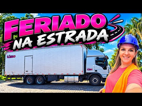 🚛 SAÍ DE CURITIBA NO FERIADO… E OLHA O QUE ACONTECEU COM AS 2 ENTREGAS! 😱🔥