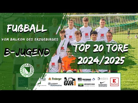 Die 20 schönsten Tore unserer B-Jugend 2024/25