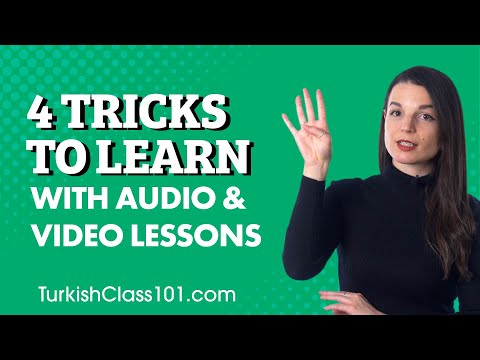 How to Learn Turkish Fast with Audio & Video Lessons (4 Tricks Inside)