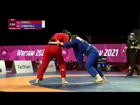 BRONZE Women's GP GI - 90 kg: G. CHIOSO (ITA) v. A. LEONIDOVA (RUS)