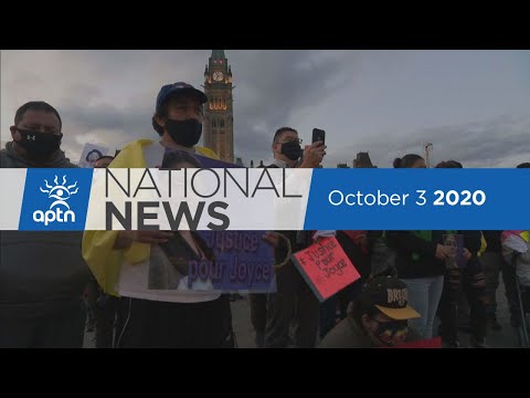 APTN National News October 3, 2020 – Rallying cry for justice, Fundraiser for Metis hunters