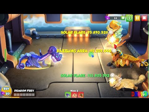 Battle Dragon Daily Dungeon Attack , Gameplay , Dragon Mania Legends -part 541