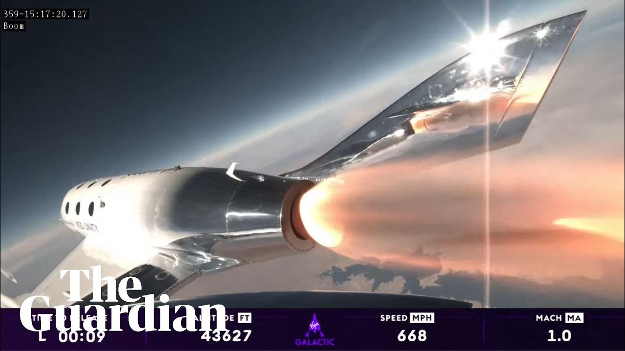 Първите космически туристи полетяха с Virgin Galactic 
