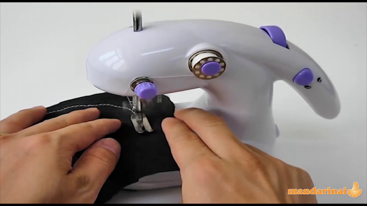 Kompaktiška elektrinė siuvimo mašina