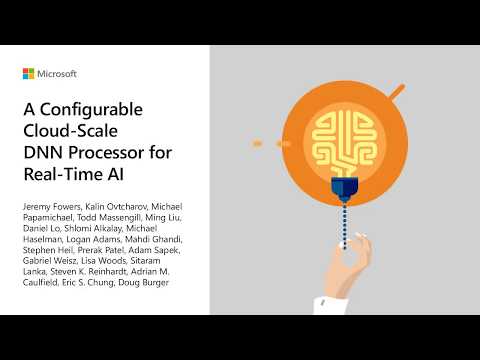 ISCA 2018 Lightning Talk: Project Brainwave