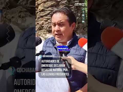 Autoridades de Omereque declaran desastre natural por las lluvias frecuentes