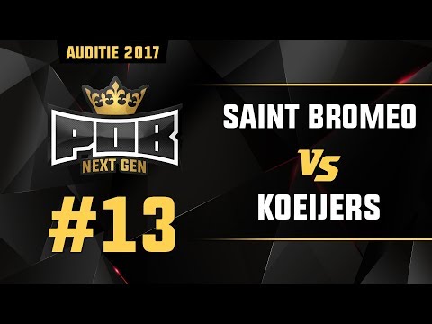 13. Saint Bromeo vs Koeijers - Punchoutbattles Audities 2017