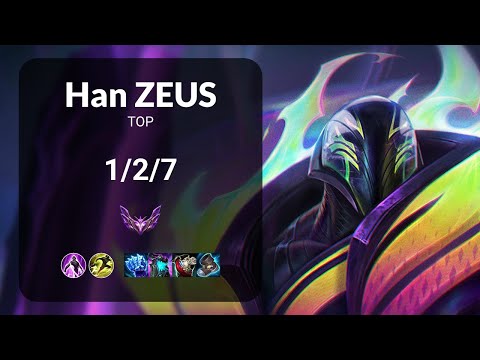 Han Zeus K'Sante vs Jax TOP - KR MASTER Patch 15.13