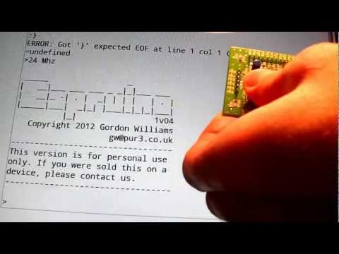 Espruino - A JavaScript interpreter for Microcontrollers