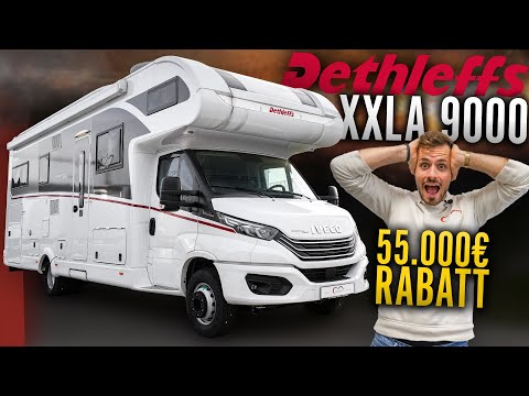 SO MUCH DISCOUNT, THE BEST I'VE SEEEN IN A WHILE...?! 🤯 | Dethleffs Globetrotter XXL A 9000-2 EB