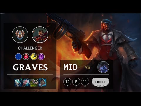 Graves Mid vs Sylas - EUW Challenger Patch 11.10
