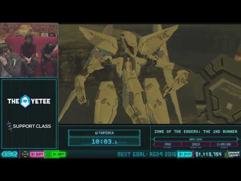 Zone of the Enders: The 2nd Runner by tapioca in 45:30 - AGDQ 2018 - Part 141