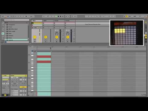 Beatbutcher: ABLETON PUSH tutorial, let lights work in 'user mode'.