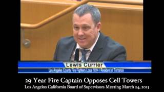 Firefighter Calls FCC Standards "Antiquated" and Not Protective