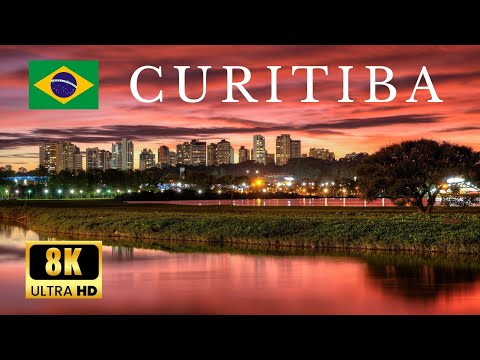 ▶️ CURITIBA Paraná, Brasil 🇧🇷 | por Drone Footage | 8K ULTRA HD