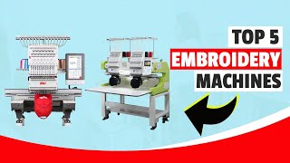 5 Best Commercial Embroidery Machines in 2025 – Top Picks for Business & Professionals