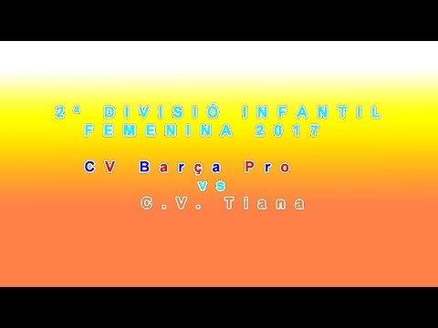 20170114 CV Barça vs CV Tiana