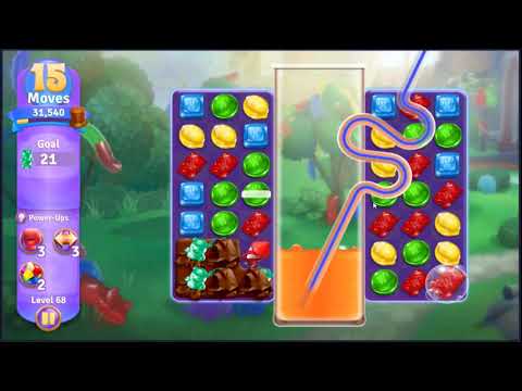 Wonka's World of Candy Level 68 - NO BOOSTERS + FULL STORY 🍫 | SKILLGAMING ✔️