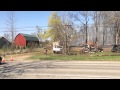 Farm house catches fire during controlled burn in Gaines Township