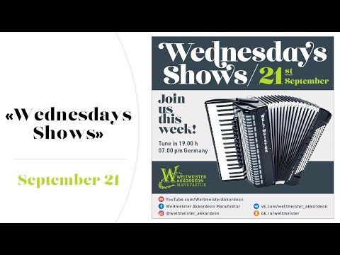 Weltmeister Wednesdays Concert Series Week 38 - 2022