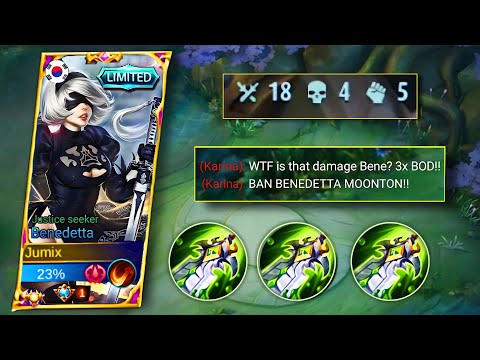 BENEDETTA NEW LIMITED SKIN IS THE NEW META WITH THIS MELTING BUILD! LET'S ESCAPE EPIC!