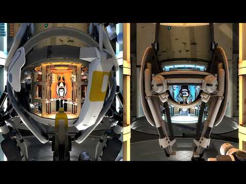 Portal 2 coop, 1 2 3 bonus level