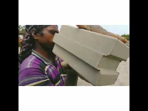 Semi Automatic Interlocking Brick Machine