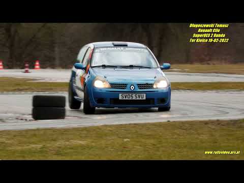 Długoszewski Tomasz - Renault Clio - SuperOES 2 Runda Tor Kielce 19-02-2022