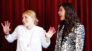 Getting mad over crackers w/ HAILEE STEINFELD