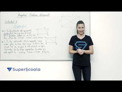 Dreptunghiul - Pregătire Evaluarea Națională - Subiectul 2