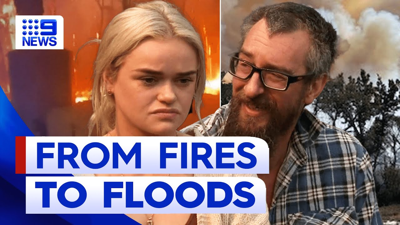 Gippsland residents brace for possible floods amid raging bushfires | 9 News Australia
