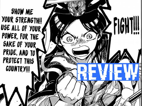 マギ  Magi Chapter 292  Manga Review -Alibaba new powers and saves kou empire?