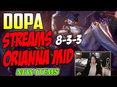 [Dopa Stream] Dopa Plays ORIANNA vs ZOE - Challenger Plays - Dopa Best Solo Queue Player - New Items