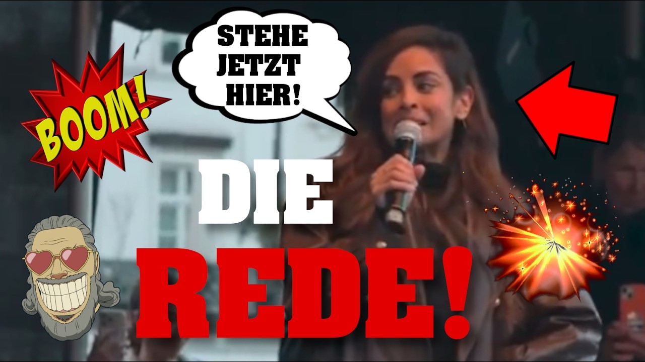 COLLIEN Fernandes hält bewegende Rede in schusssicherer WESTE! 💥⚡️ #PolitSatire #Comedy