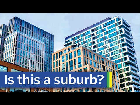 image-What are the characteristics of suburbs?
