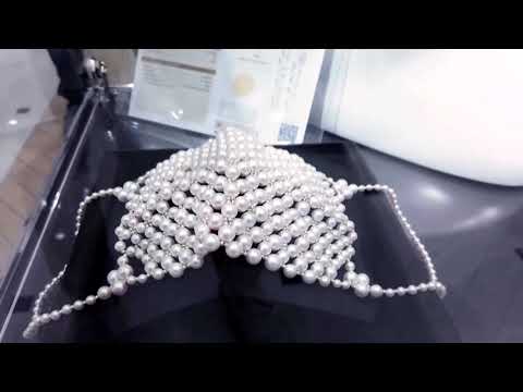 Luxurious face masks on sale for $9,600 in Japan