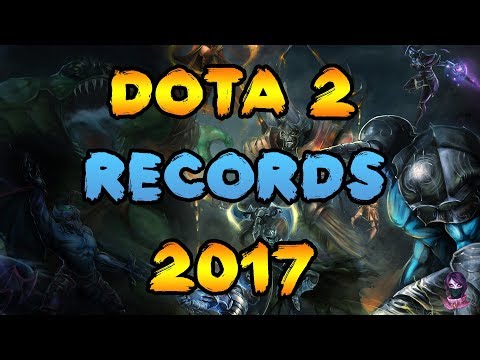 DOTA 2 RECORDS IN 2017 KILLS GPM XPM ASSISTS and others by Time 2 Dota #dota2