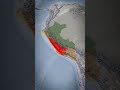 Por que Peru tiene una geografias desafiante? #shorts  #geografia  #geopolitica #historia #mapas