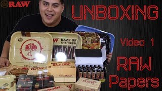 Unboxing Video 1 : Raw Ambassador Box