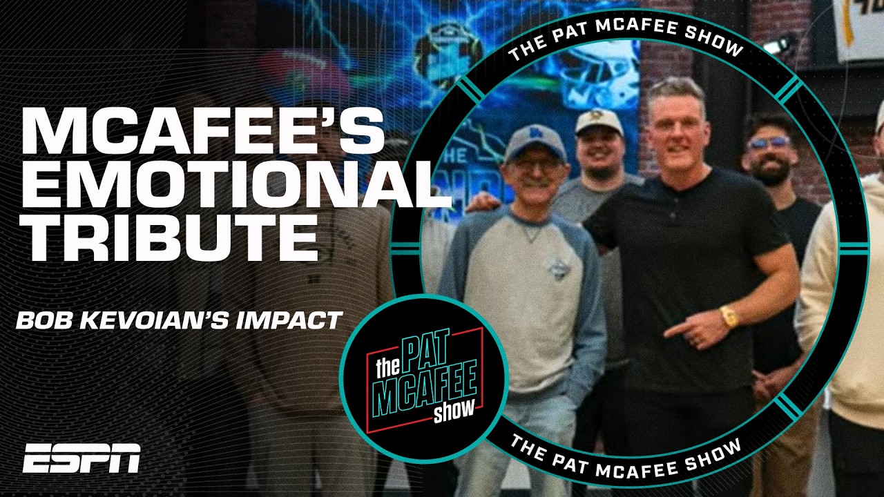 Pat McAfee's emotional tribute to radio host Bob Kevoian | The Pat McAfee Show