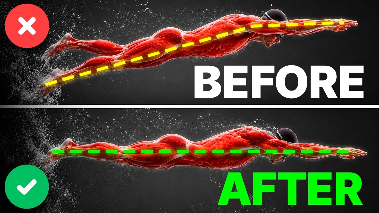 The Fastest Way to Stop Sinking Legs in Swimming