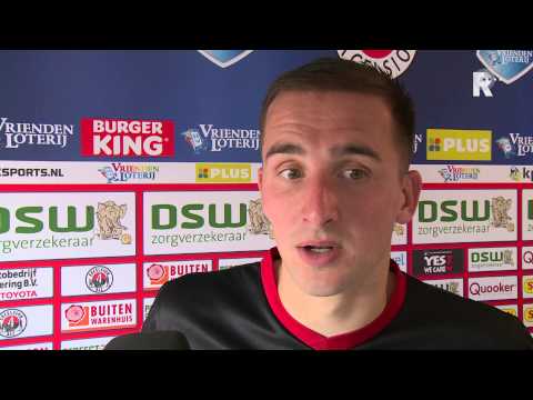 Jeff Stans baalt na gelijke spel tegen SC Cambuur