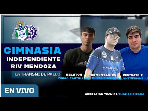 LA TRANSMISION TRIPERA🐺 ⚽GIMNASIA VS  INDEPTE RIVADAVIA MENDOZA⚽ 🚨EN VIVO🚨