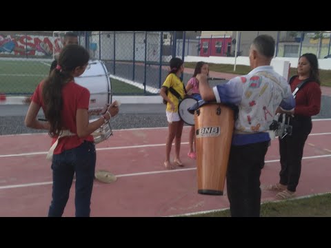 Ensaio com Fanfarra com Renato Mortugaba- Bahia.