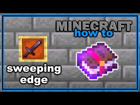 How to Get and Use Sweeping Edge Enchantment in Minecraft! | Easy Minecraft Tutorial