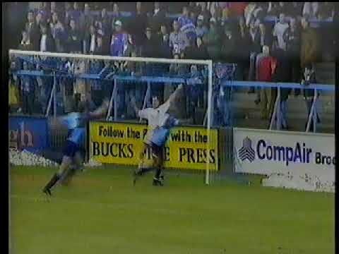Wycombe Wanderers 4-1 Stockport County | 24th February 1996